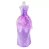 LEAN TOYS Set de vestido para muñeca Anlily con zapatos, bolso, coronas y accesorios, 9 piezas