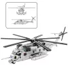 LEAN TOYS Bloques de construcción helicóptero de transporte 2192el