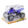 LEAN TOYS Quad todoterreno ruedas con dibujo azul