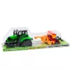 LEAN TOYS Set de tractor agrícola con sembradora, máquina agrícola