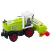 LEAN TOYS Cosechadora de juguete móvil con accionamiento verde