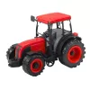 LEAN TOYS Tractor agrícola con remolque verde y amarillo rojo 50cm