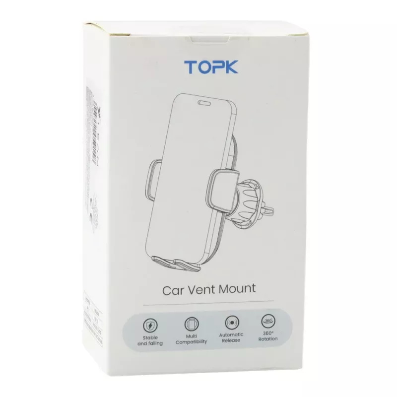 LEAN TOPK Soporte para coche con rejilla de ventilación y brazos ajustables