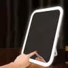 LEAN Espejo de maquillaje iluminado LED inalámbrico blanco