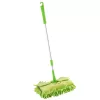 LEAN TOYS Fregona infantil con mango telescópico animal verde
