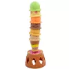LEAN TOYS Juego arcade de torre de helado con pomos de colores 17 uds.