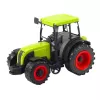 LEAN TOYS Tractor agrícola con remolque verde y amarillo Verde 50cm