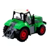 LEAN TOYS Tractor agrícola RC con mando a distancia Verde 1:24