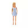LEAN TOYS Muñeca con armario y accesorios, vestidos rosas, set de muñeca de moda para vestir