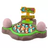 LEAN TOYS Juego arcade Pesca de dinosaurios Cañas magnéticas Sonidos