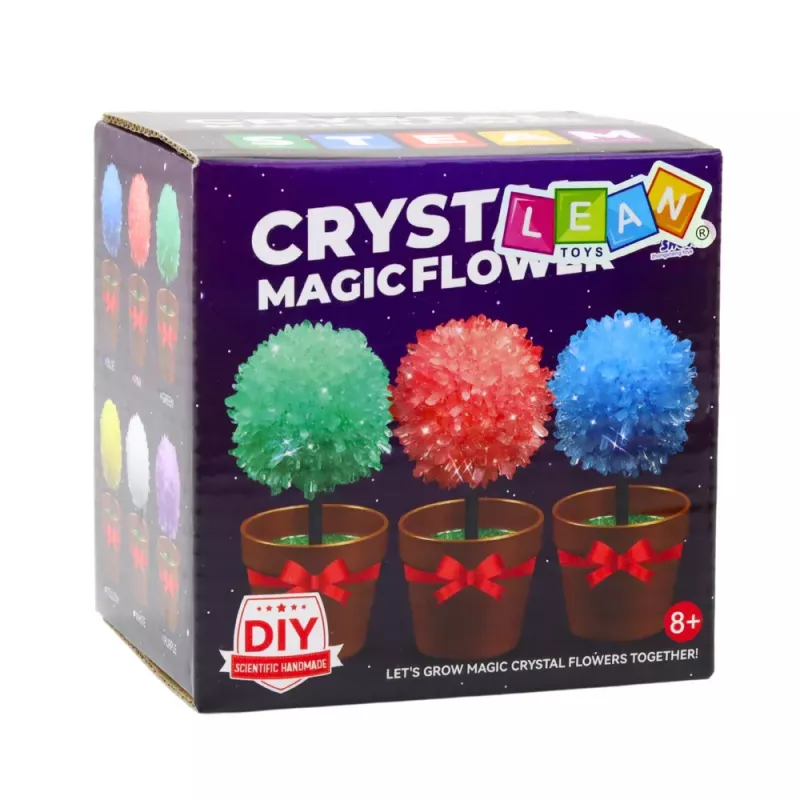 LEAN TOYS Cultivo de cristales Árbol mágico de cristal Experimento educativo