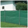 LEAN Red de sombreo para valla ocultación verde 1,5M 25M 140g/m²