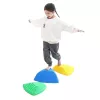 LEAN TOYS Circuito educativo sensorial - piedras de equilibrio de colores, 6 uds.