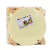 LEAN TOYS Puzzle de espuma blando alfombrilla educativa EVA animales marrón 16 uds.