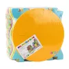 LEAN TOYS Puzzle de espuma blando alfombrilla educativa EVA frutas dulces de colores 16 uds.