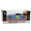 LEAN TOYS Coche deportivo de metal luces sonidos retroceso azul 1:22
