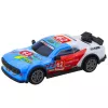 LEAN TOYS Coche deportivo RC teledirigido con luces y vapor de agua azul 1:22