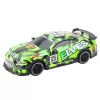 LEAN TOYS Coche deportivo teledirigido con sonido verde
