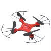 LEAN TOYS Dron teledirigido UFO Y20 con luces rotación 360° rojo