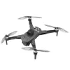 LEAN TOYS Dron Y329 cámara HD WiFi FPV cuadricóptero con luces LED, control por app, negro carbono