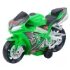 LEAN TOYS Moto de carreras Racer Drive con luces y sonidos verde