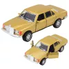 LEAN TOYS Coche clásico de metal motorizado con luces y sonidos, puertas que se abren, surtido