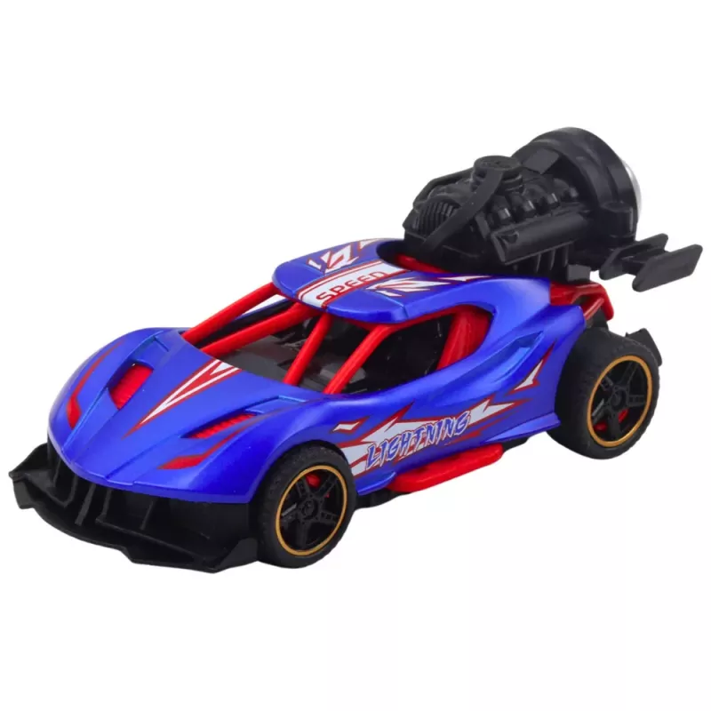 LEAN TOYS Coche deportivo con luz, sonido y efecto de humo 1:36 surtido