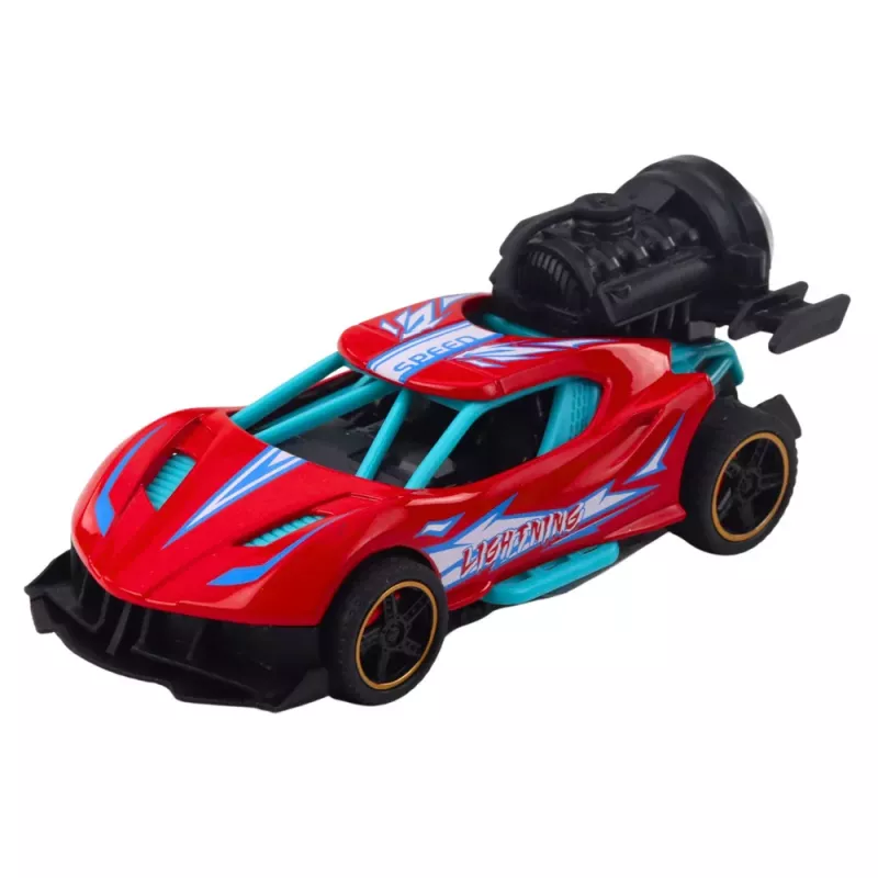 LEAN TOYS Coche deportivo con luz, sonido y efecto de humo 1:36 surtido