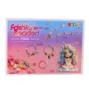 LEAN TOYS Set de manualidades DIY pulsera de cuentas y colgantes de joyería