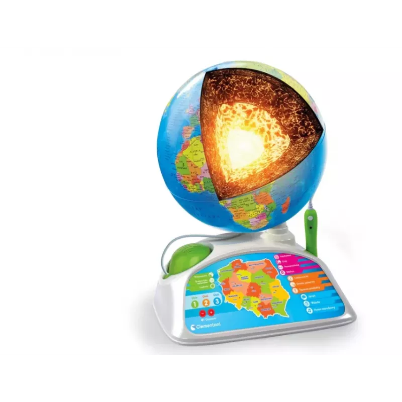 Clementoni Globo terráqueo interactivo educativo 50847