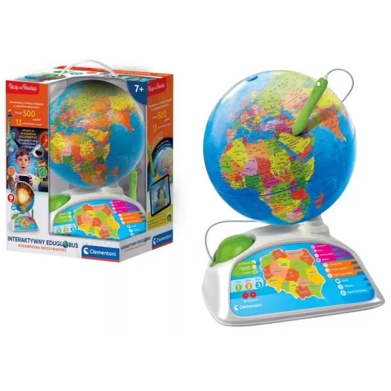 Clementoni Globo terráqueo interactivo educativo 50847