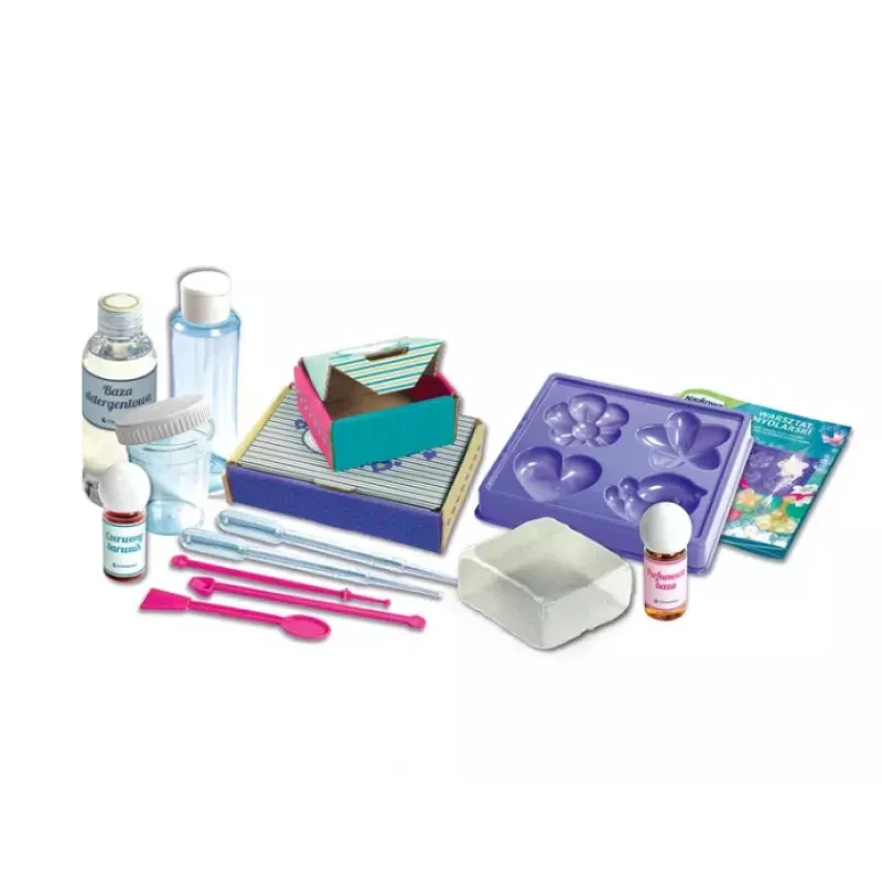 Clementoni Science & Play Set taller de jabones - Idioma polaco - 50888