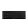 CHERRY STREAM PROTECT KEYBOARD Teclado con cable, distribución US, negro