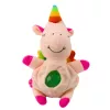 LEAN TOYS Peluche con barriga apretable y bolas de agua 20cm Mix