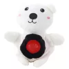 LEAN TOYS Peluche con barriga apretable y bolas de agua 20cm Mix