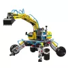 LEAN TOYS Bloques de construcción Excavadora todoterreno móvil 1392 uds.