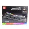 LEAN TOYS Bloques de construcción Pista de bolas con motor eléctrico 1038 piezas