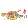 LEAN TOYS Set de gofres de pizza con accesorios de cocina para niños