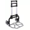 LEAN Carro de transporte plegable de aluminio ligero para almacén 70 kg