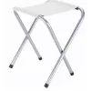 LEAN Set de mesa de camping plegable 4 sillas gris