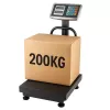 LEAN Báscula de plataforma electrónica LCD para almacén, precisión hasta 20 g, 200 kg