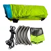 LEAN SPORT Columpio con tienda nido de cigüeña verde 110-120CM