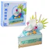 LEAN TOYS Bloques de construcción pastel de postre decorado 292–357 piezas