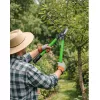 LEAN Set de tijeras de podar para seto de jardín con estuche 3 uds.