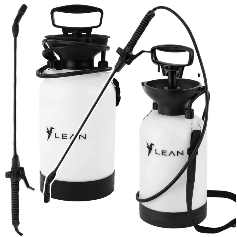 Pulverizador de presión manual para regar, abonar y pulverizar LEAN 5L