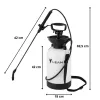 Pulverizador de presión manual para regar, abonar y pulverizar LEAN 5L