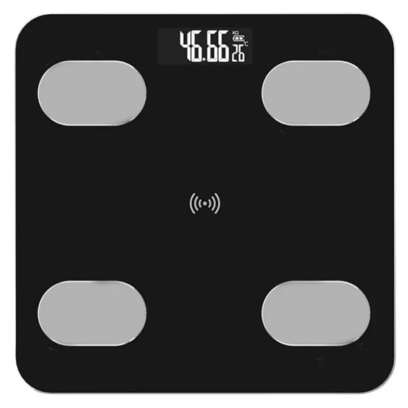 LEAN Báscula de baño electrónica con función Smart Bluetooth aplicación BMI BMR
