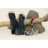 Bestway Set de buceo máscara, tubo, aletas negro 25020