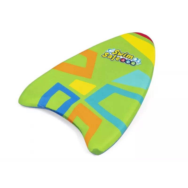 Bestway 32155 Tabla de aprendizaje verde - tabla de natación de espuma EVA para niños