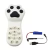 LEAN TOYS Gatito robot interactivo, teledirigido, mando RC, gris